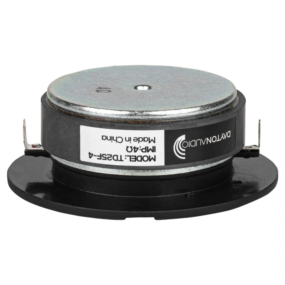 Dayton Audio TD25F-4, 1 tums soft dome-diskant