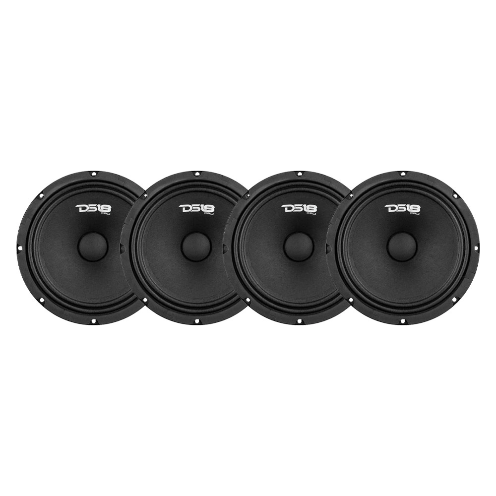 4-pack DS18 PRO-GM8.4 8 med Ragnarök FRA-180.4, Kaxigt paket