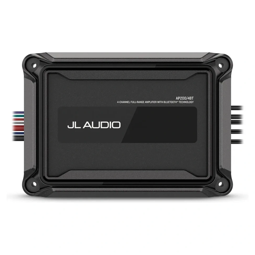 JL Audio AP200/4BT, marint 4-kanaligt slutsteg med Bluetooth