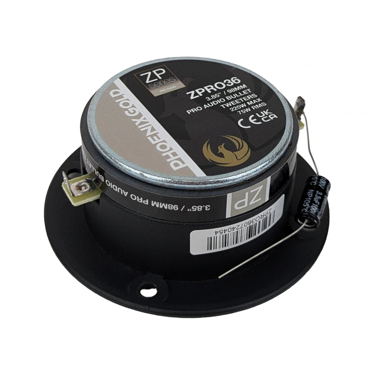 Phoenix Gold ZP65BOX, 6.5" midbasar i färdigmonterad raggarplanka