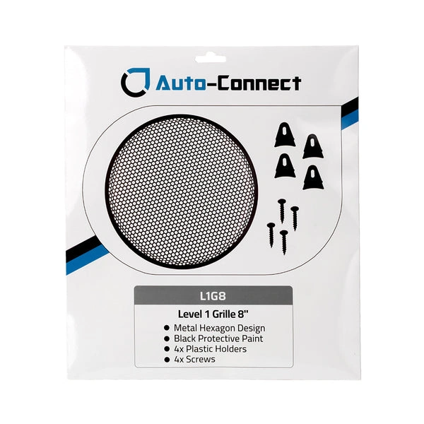 Auto-Connect Hexagon högtalargaller, 8 tum