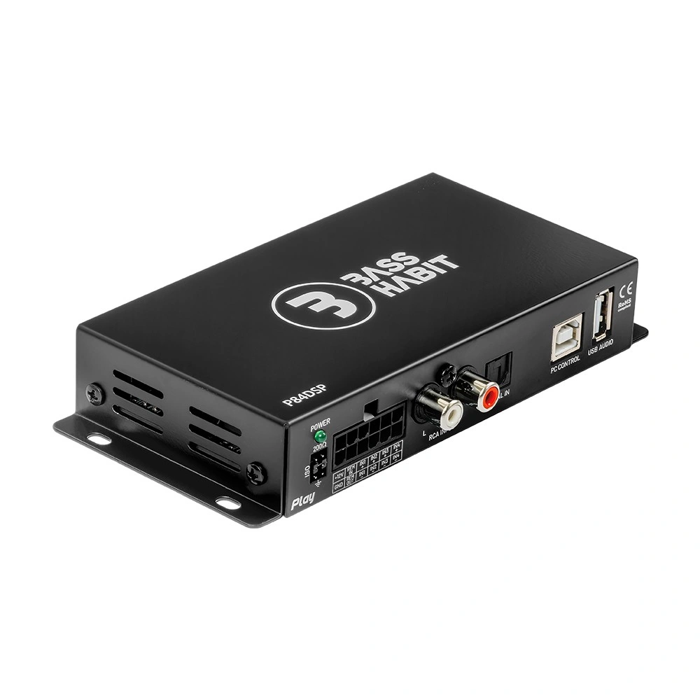 Bass Habit P84DSP, 8-kanalig DSP med Bluetooth