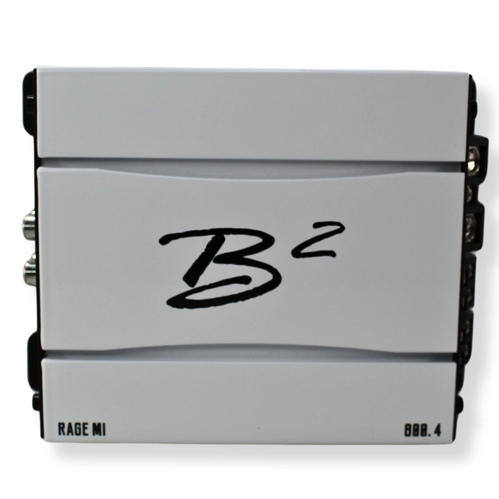 B² Audio RAGE 800.4 MINI, kompakt 4-kanalssteg