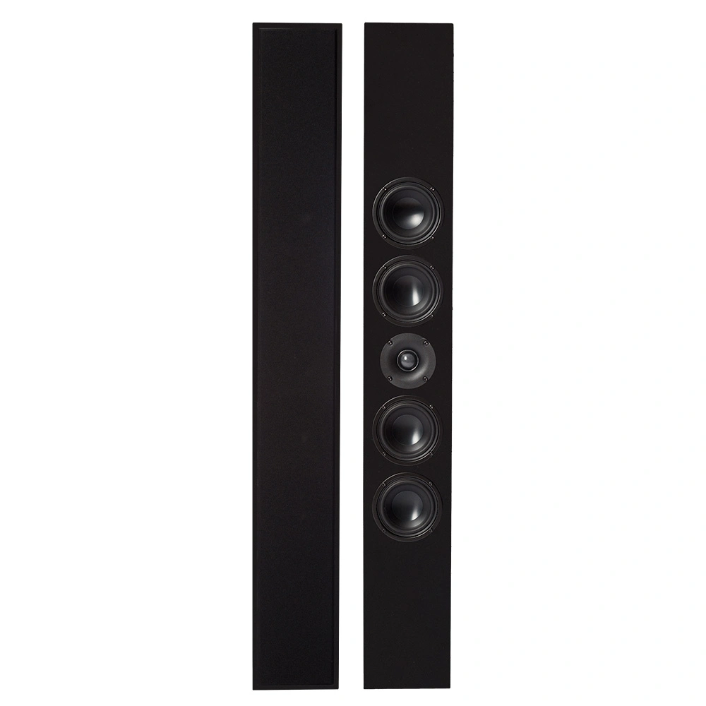 2-pack DLS Flatbox Slim XL on-wall, mattsvart