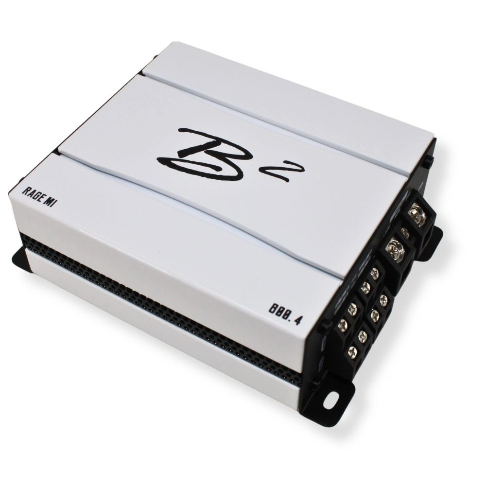 B² Audio RAGE 800.4 MINI, kompakt 4-kanalssteg