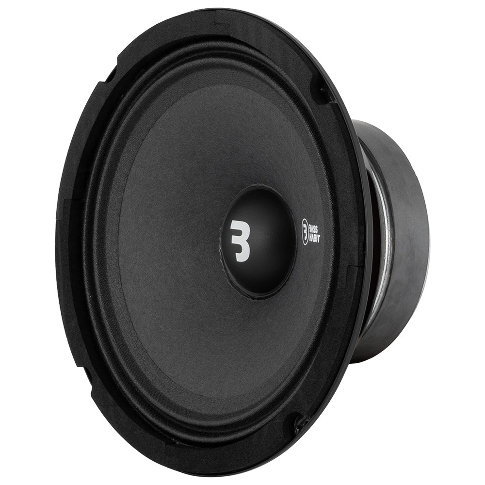 Bass Habit raggarpaket med 4-pack 6.5" midbasar, baslåda och Rebel-slutsteg