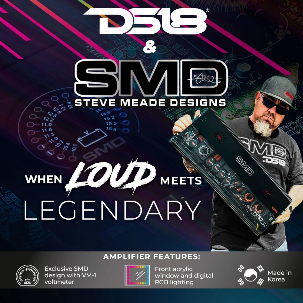 DS18 SMD-2000.1D, monoblock - Steve Meade Designs