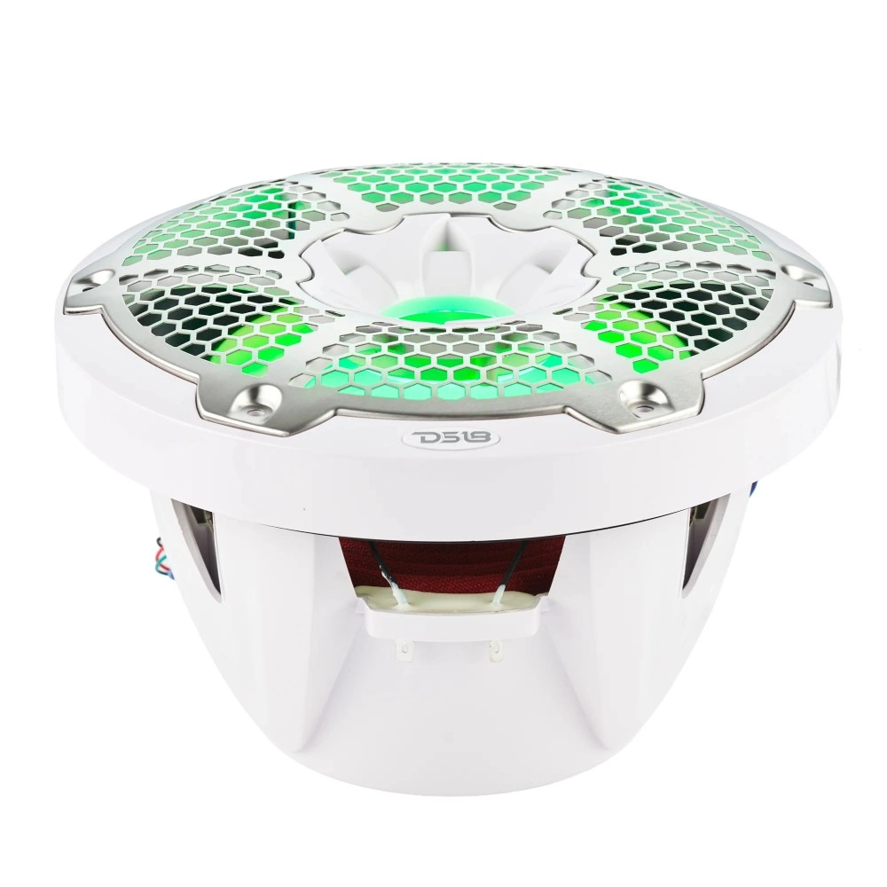 DS18 NXL-10SUB/WH, vit 10 tums marinbas med LED, par