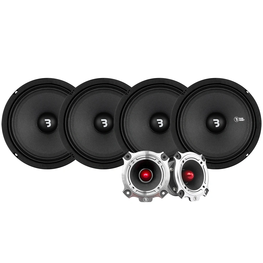 4-pack Bass Habit SP165M med SP25HT, SPL-paket