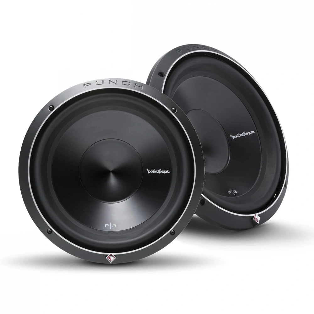 2-pack Rockford Fosgate Punch P3D2-12, 12 tums baselement