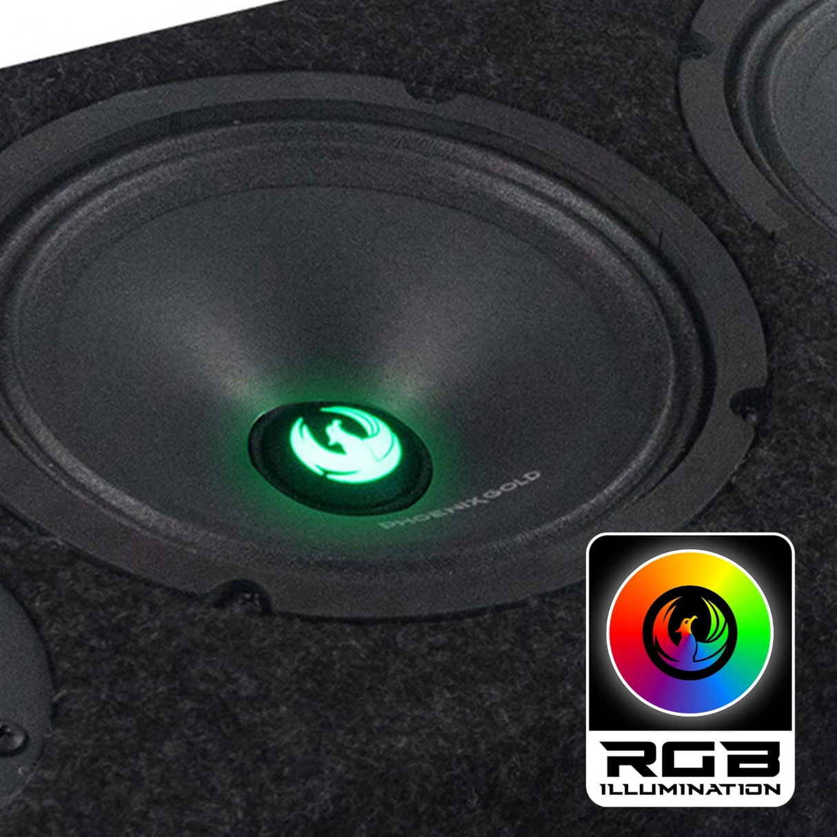Phoenix Gold ZP65BOXRGB, 6.5" raggarplanka med RGB belysning
