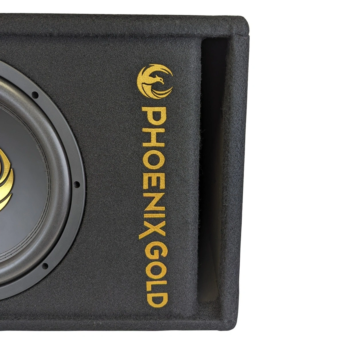 Phoenix Gold Z12AB, 12" Aktiv baslåda inkl. kabelkit