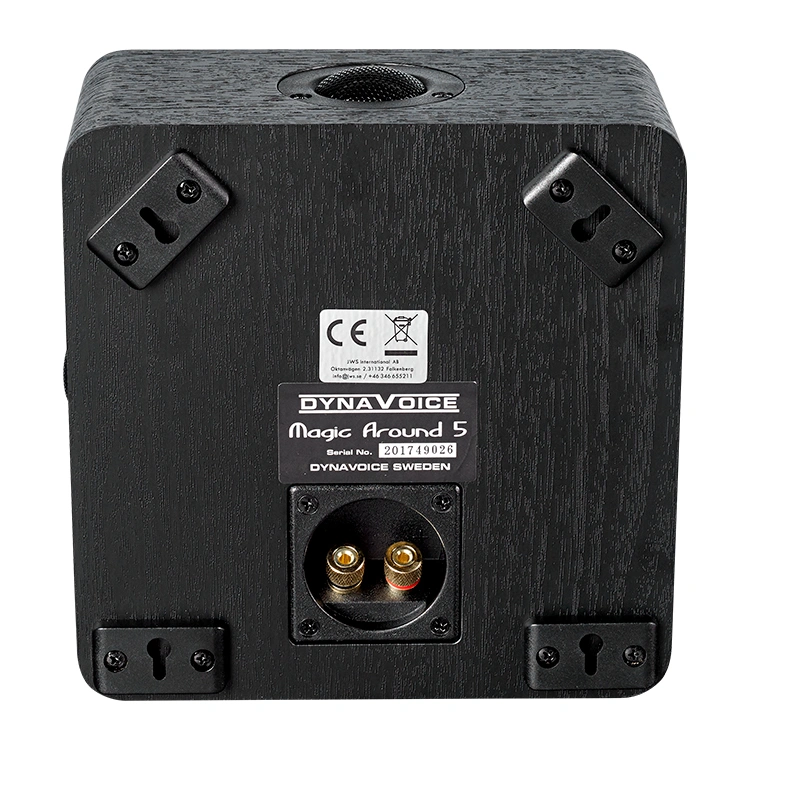 Dynavoice Magic Around-5 EX v3 Surroundhögtalare Svart ask, par