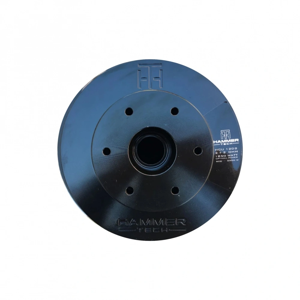 Portad 2x12 tums Comp-låda med 2st Hammer Tech HCU12D2