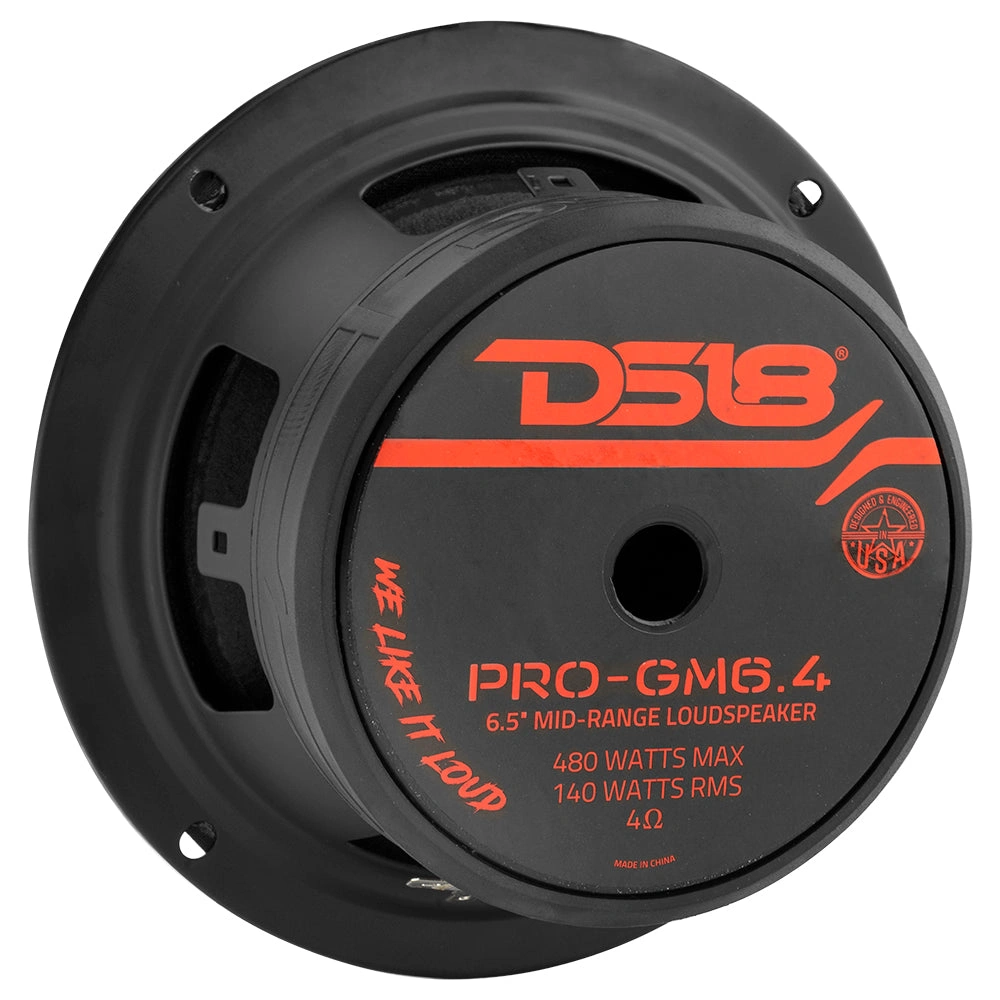 4-pack DS18 PRO-GM6.4, 6.5 tums midbas