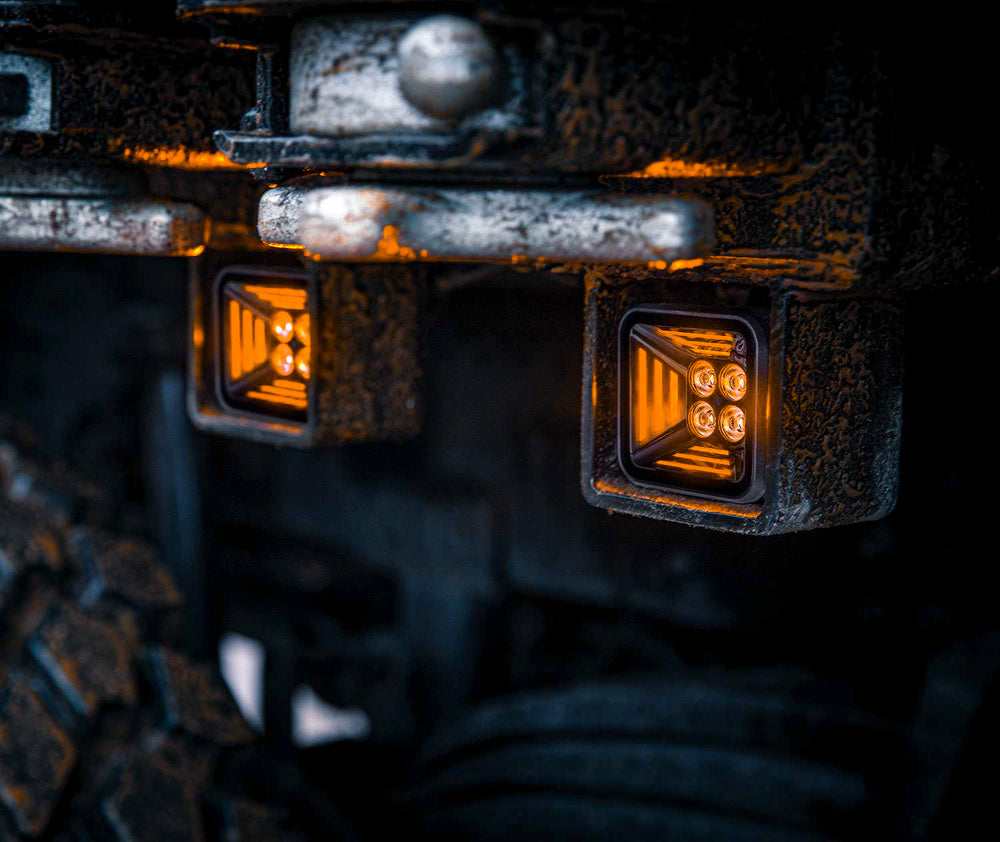 Strands Dark Knight Fortex Arbetsljus Amber