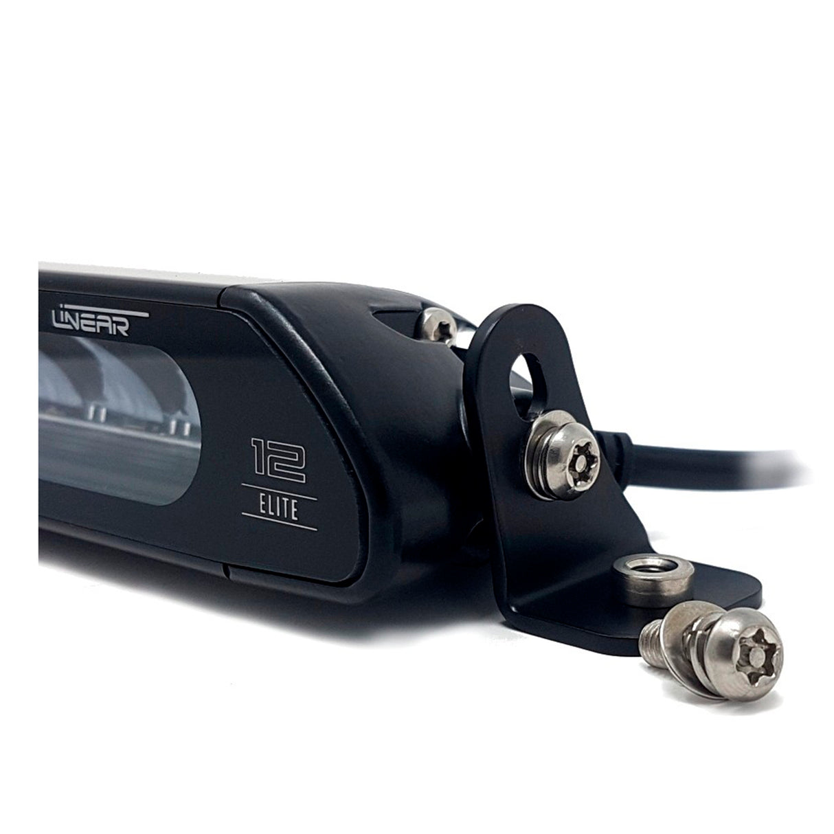 Extraljus Lazer Linear 12 Elite med Positionsljus - Rak / 38 cm / 84W