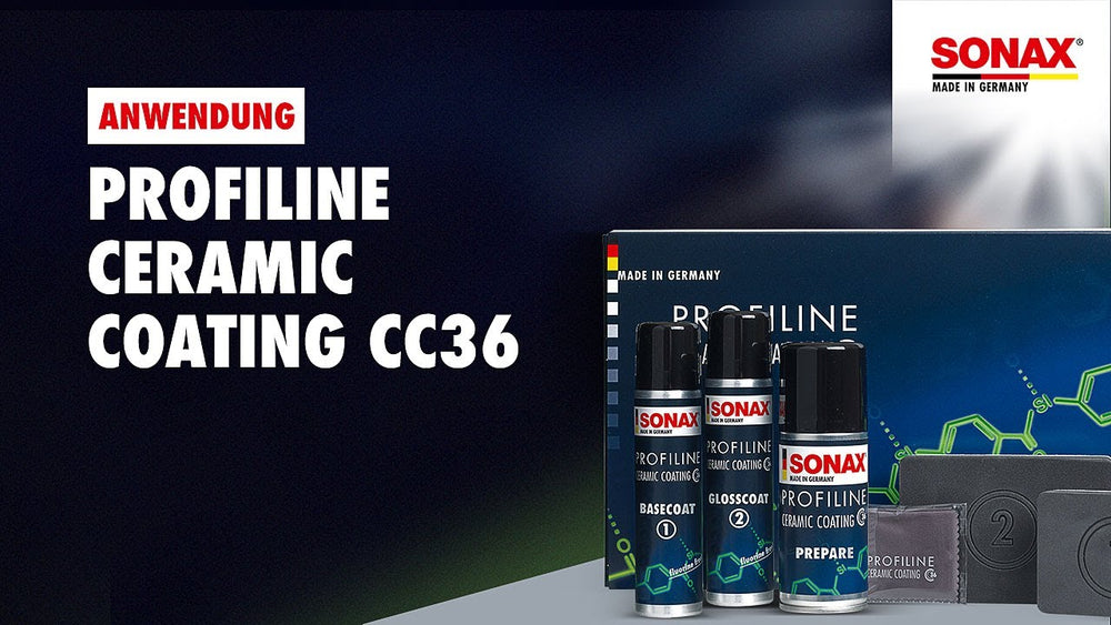 SONAX Ceramic Coating CC36 – Keramiskt lackskydd med extrem hållbarhet