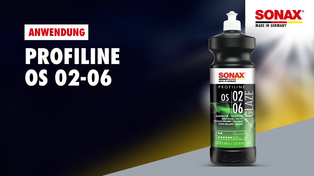 Sonax Profiline OS 02-06 - Högglanspolering med försegling för proffsresultat - 1000 ml