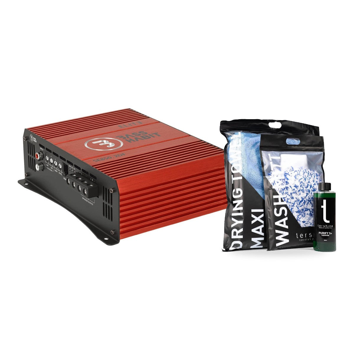 Bass Habit SPL ELITE 850.2DF med Tershine Tvättpaket