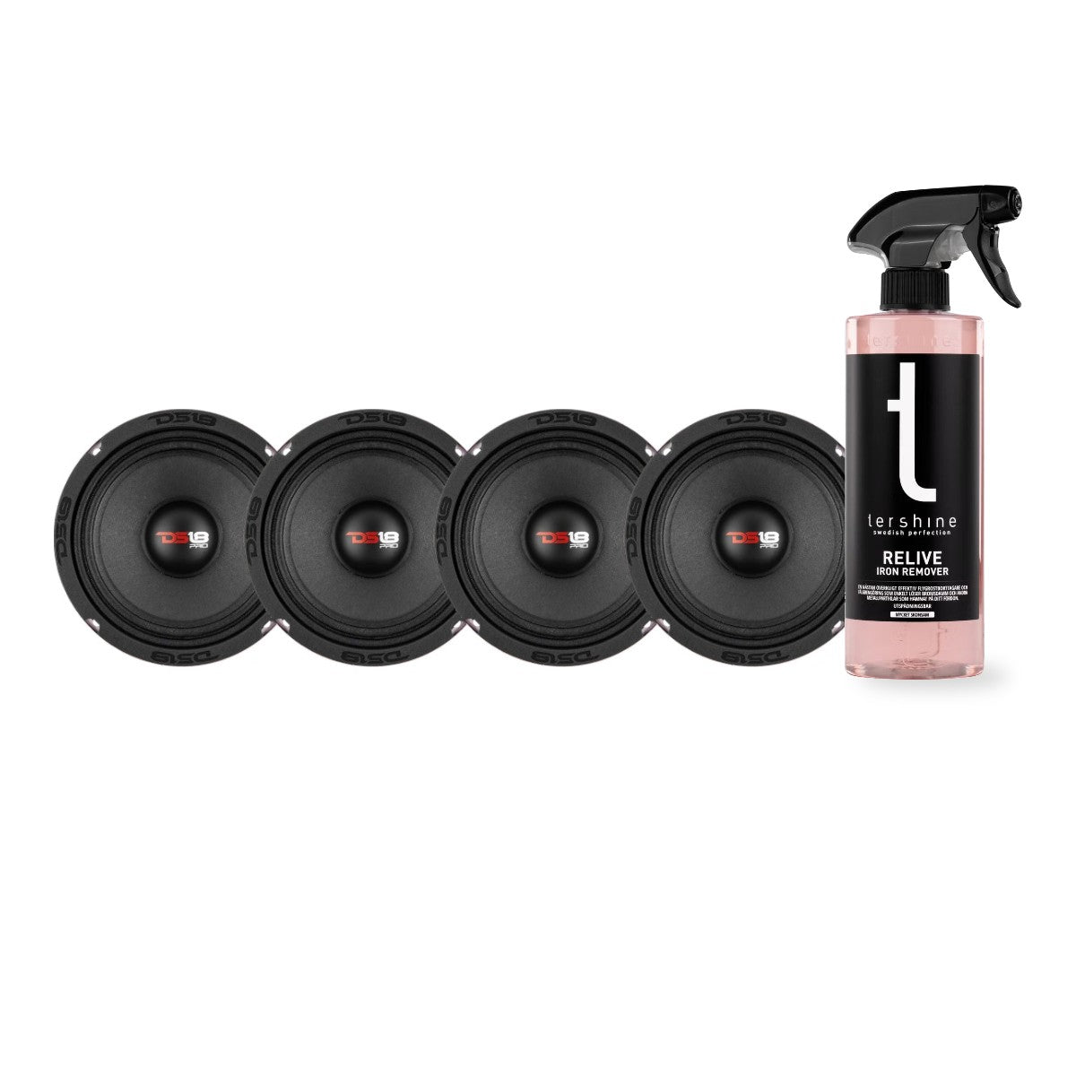 4-pack DS18 PRO-X6.4M med Tershine Relive