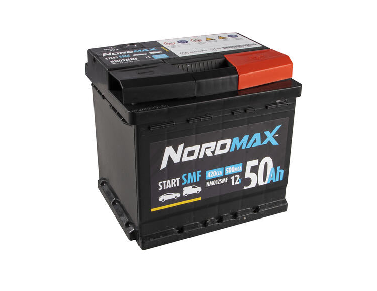 Nordmax SMF Start/Stoppbatteri 12V 50Ah 420A