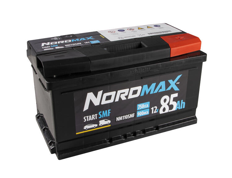 Nordmax SMF Start/Stoppbatteri 12V 85Ah 750A