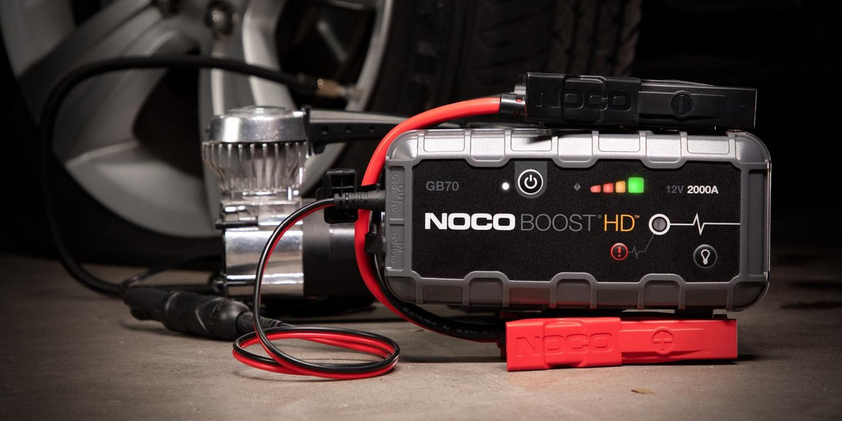 NOCO Boost HD GB70, 12V startbooster på 2000A