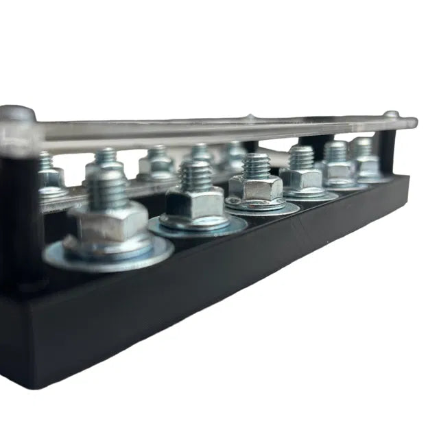 GS Audio | Portafusibili 6 connessioni ANL con Cover Plexiglass per car audio