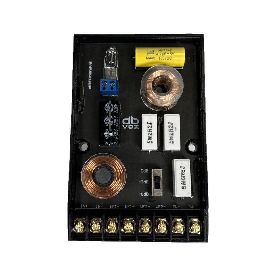 2-pack dB 2vägsfilter v2