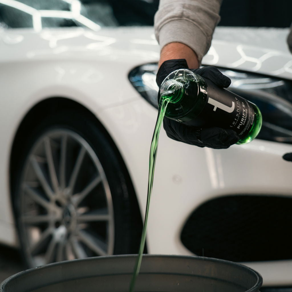 Tershine Purify S+ - Shampoo, keramiskt schampo med lackskydd, 500 ml