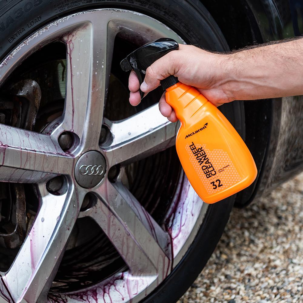 MCLAREN RED WHEEL CLEANER 32