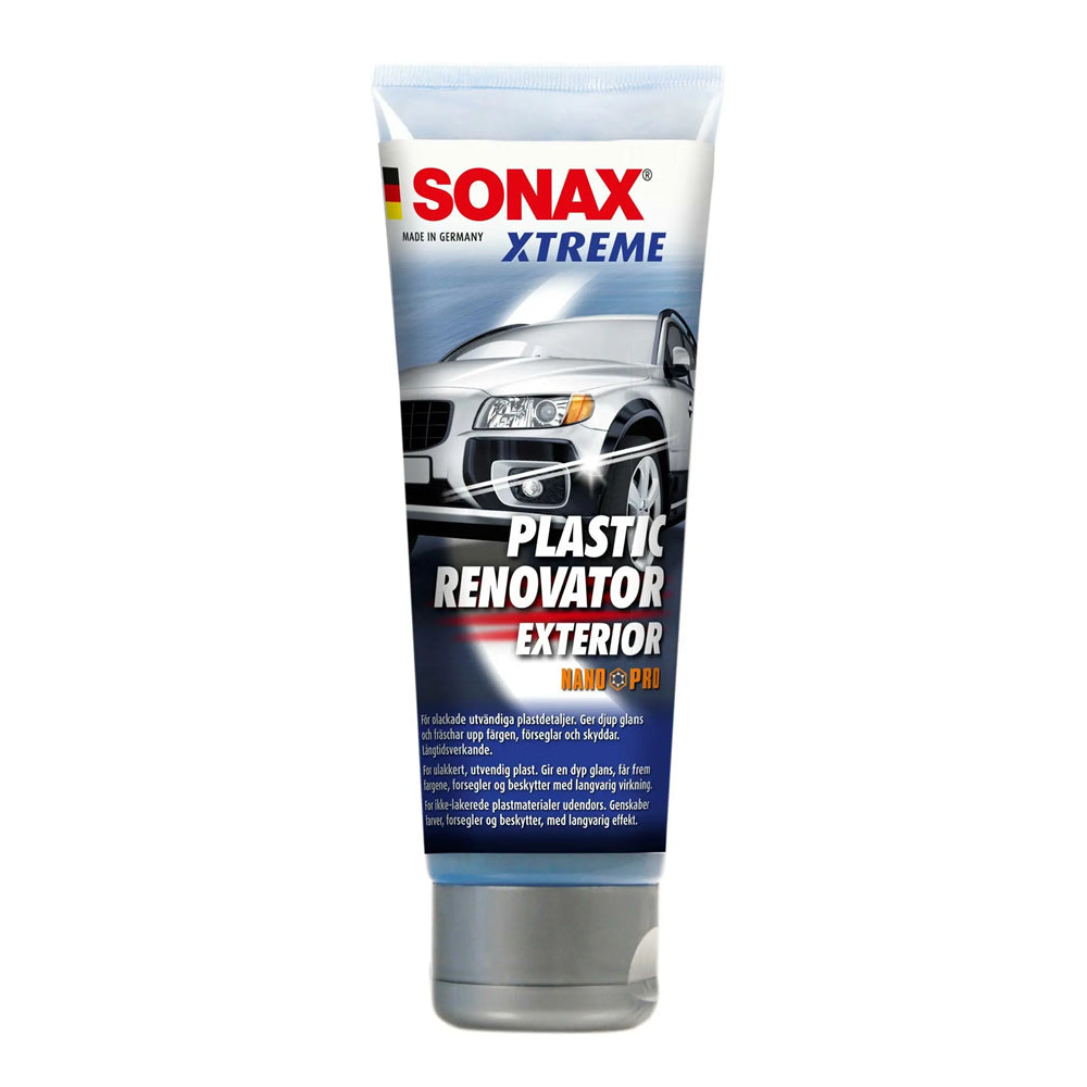 SONAX Xtreme Plastic Renovator Gel – Djupverkande gel för plast- och gummidetaljer