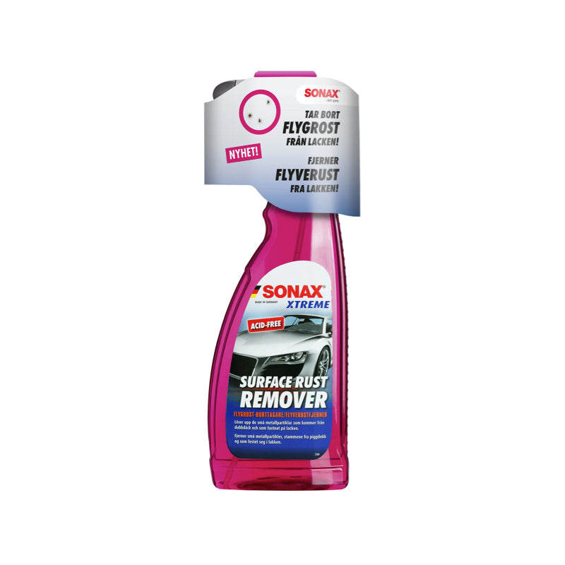 SONAX Xtreme Surface Rust Remover 750 ml – Effektiv borttagning av flygrost och metalldamm
