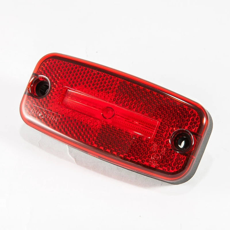 SUPERVISION LED POSITIONSLYKTA RÖD, INBYGGD REFLEX 5M KABEL