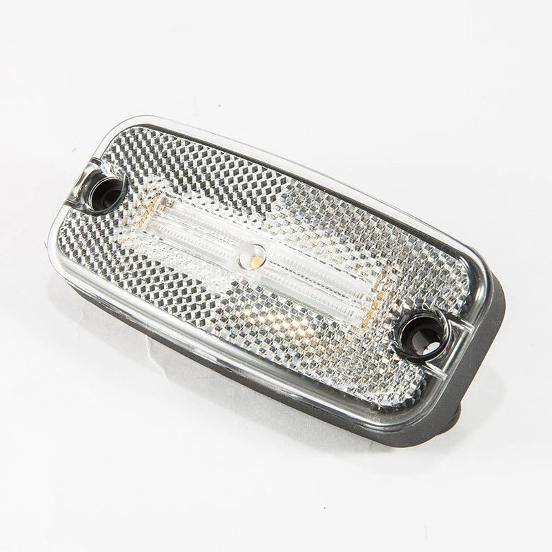 SUPERVISION LED POSITIONSLYKTA VIT, INBYGGD REFLEX 5M KABEL