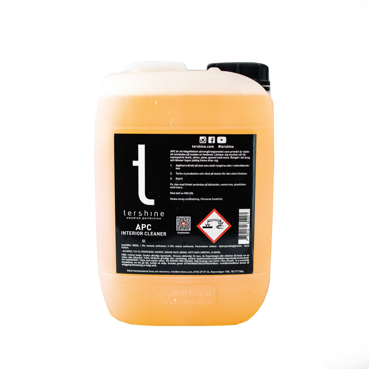 Tershine APC Interior Cleaner Melon - Allrengöring Dunk 5 l