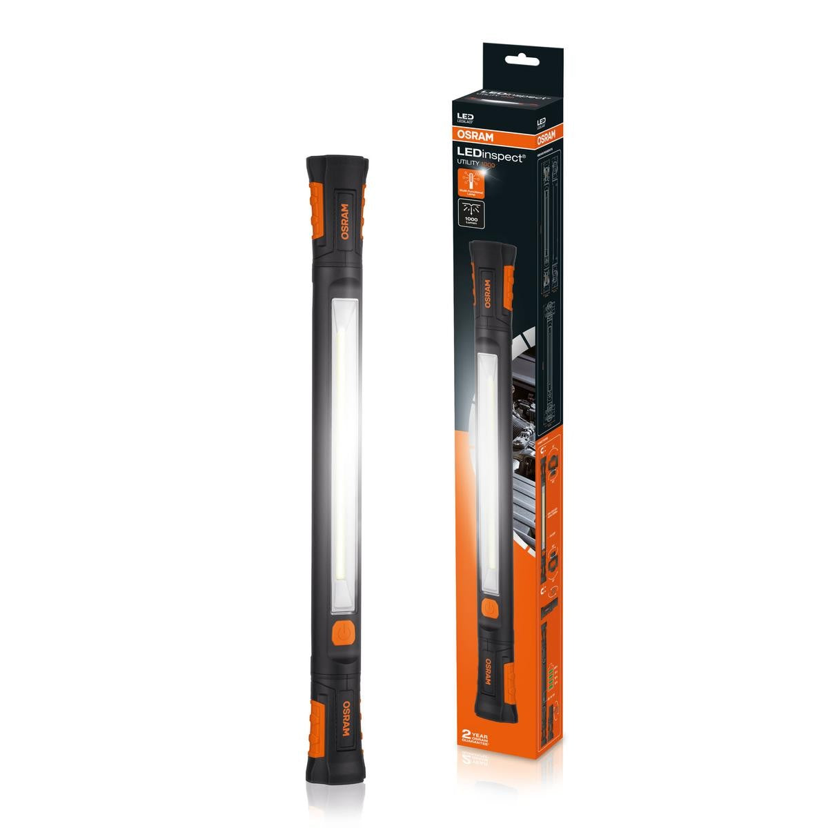 OSRAM LEDIL407 UTILITY 1000 – Kraftfull arbetslampa med justerbar magnetbas