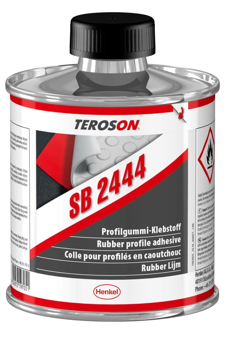 Teroson SB 2444 Profilgummilim för Gummi, Skumgummi & Textilier - 80 ml