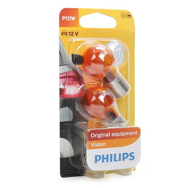 PHILIPS 12496 PY21W 12V 2-P