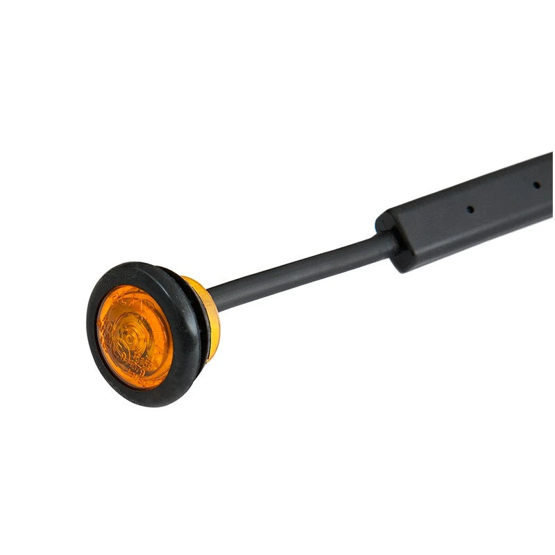 10-PACK SUPERVISION LED MINI POSITIONSLYKTA GUL 0,5M KABEL