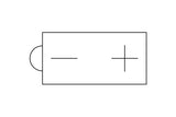 BOSCH SLI-Batteri 12V 19 ah 100 A