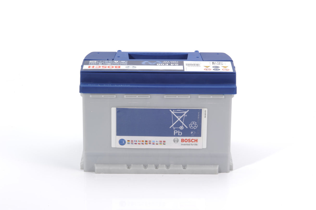 BOSCH Bilbatteri S4E EFB, EFB Start-Stop 12V 70 ah 760 A