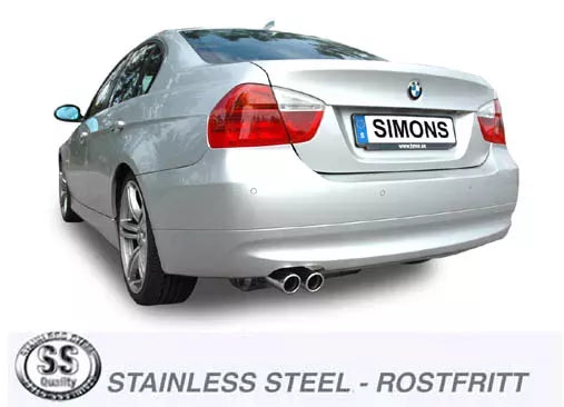 BMW E90/91 6-c 3/07- Sportsystem 2*80