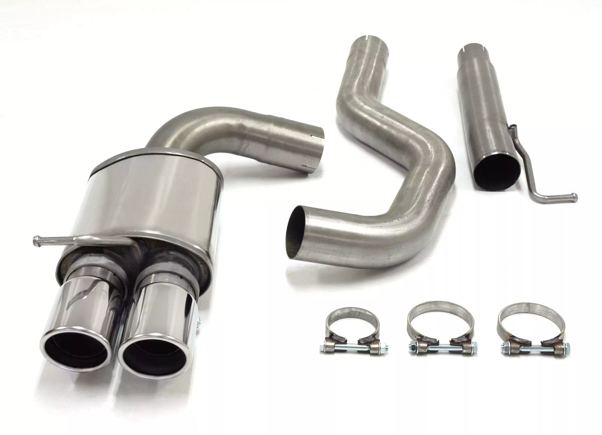 Avgassystem BMW E90 318D/320D 2*80