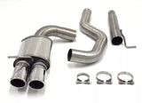 Avgassystem BMW E90 318D/320D 2*80
