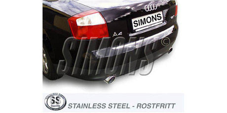 Avgassystem Audi A4 8E 1,8T