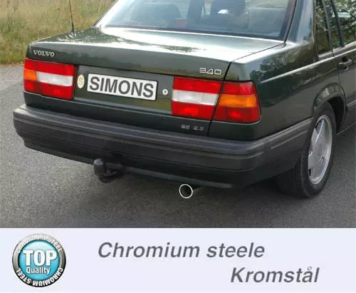 Sportsystem 2,5" Volvo 740/940 cat (1x80)