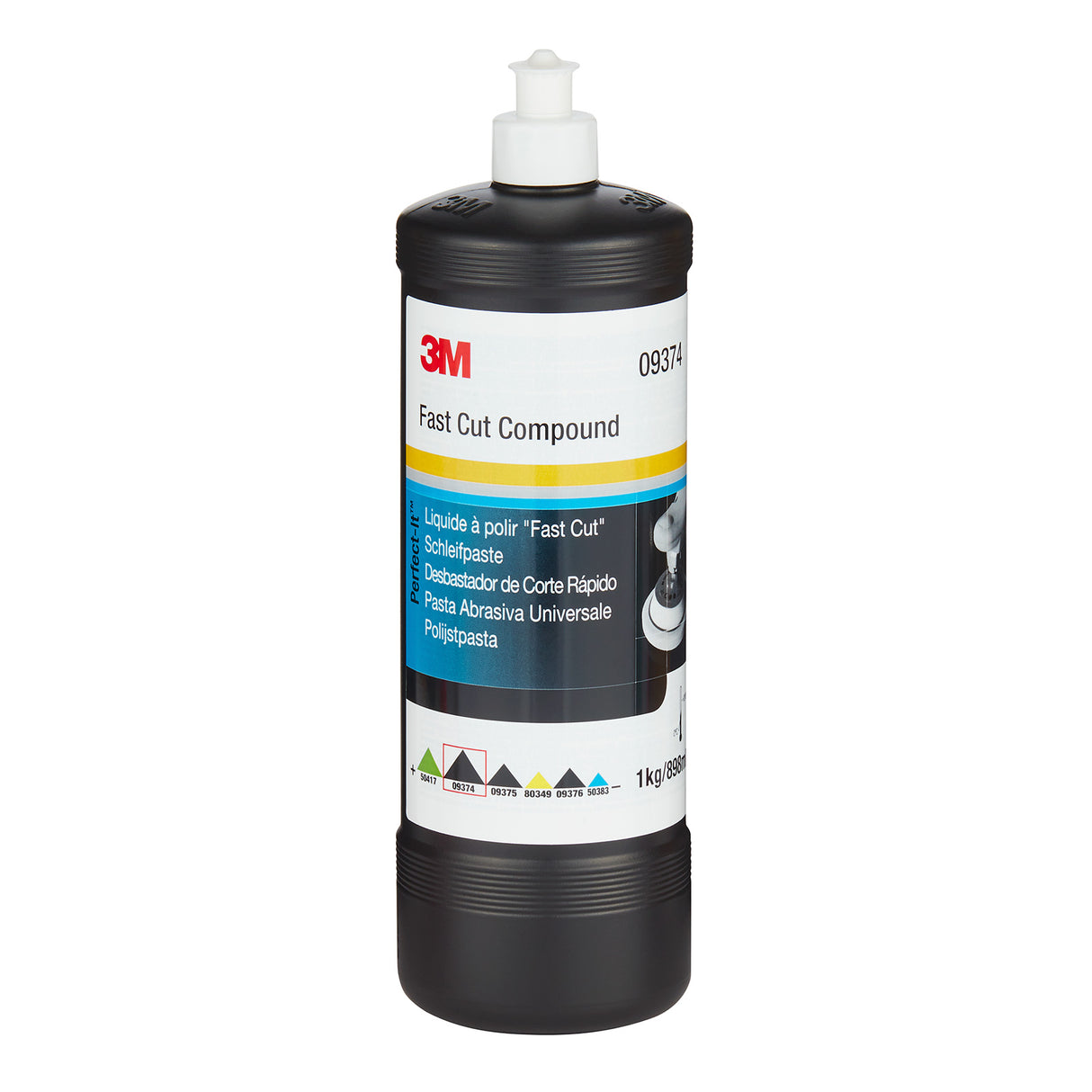 3M Perfect-It Fast Cut Polermedel Vit – 1 kg