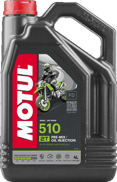 Motul 510 2T, Motorolja 2-takt i Dunk 4 liter